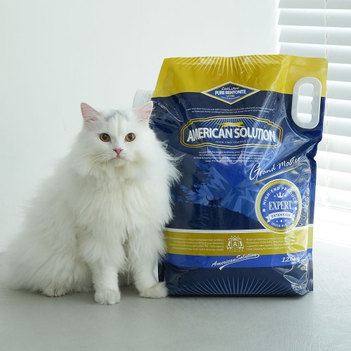 아메리칸솔루션 그랜드마스터 고양이모래 12.6kg